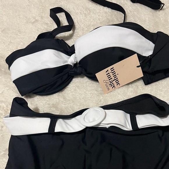 NWT Unique Vintage Bathing Suit - Picture 2 of 2